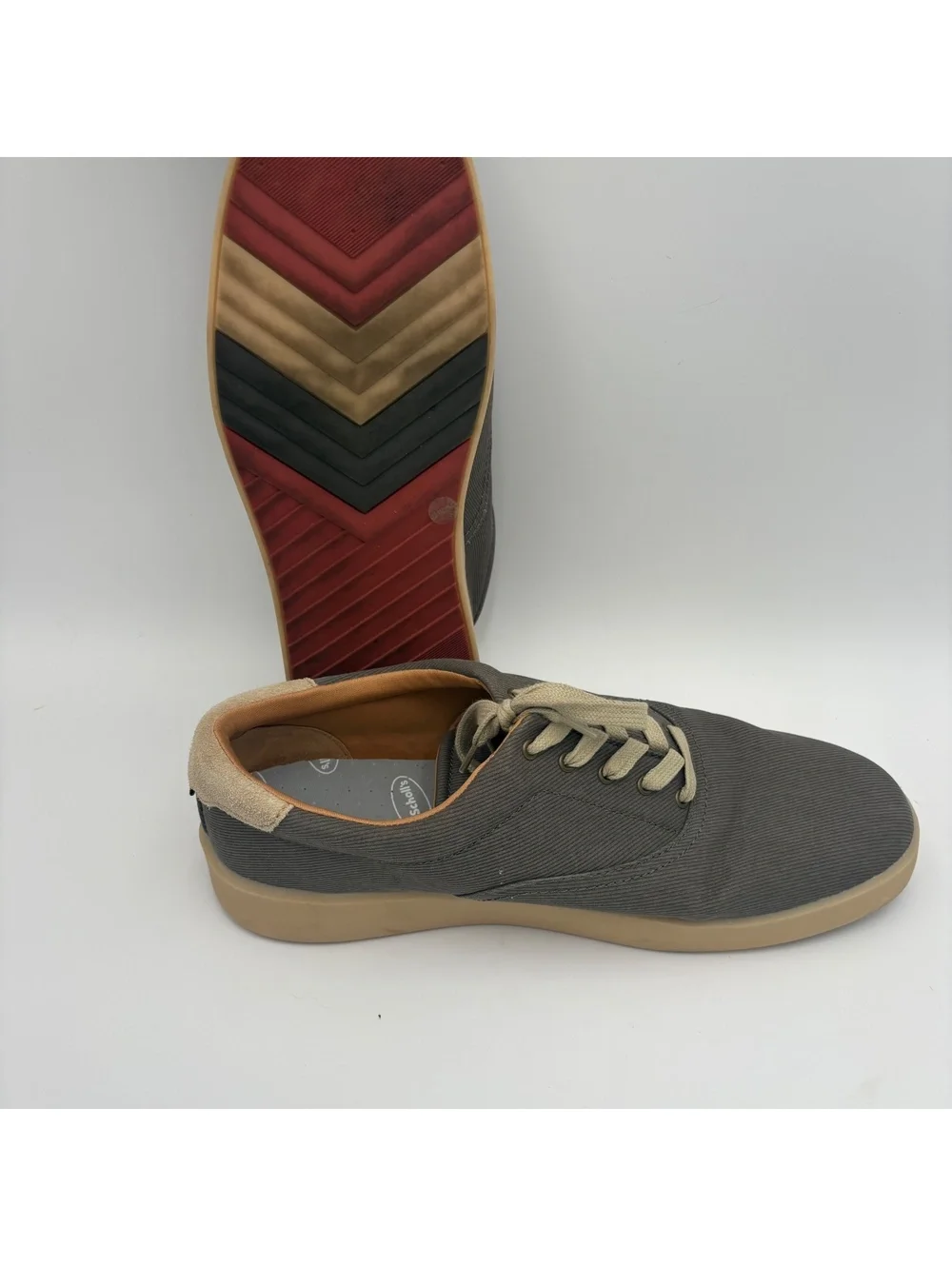 Vince Camuto Nerys Men's 10 1/2 Lace-Up Sneakers Dr. Scholl's insoles Casual